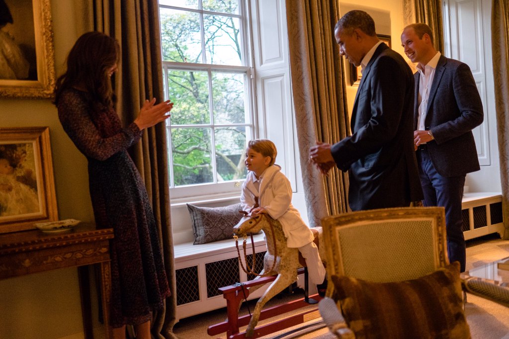 Οταν ο Ομπάμα γνώρισε τον μικρό πρίγκιπα Γεώργιο [photos] - Φωτογραφία 8