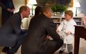 Οταν ο Ομπάμα γνώρισε τον μικρό πρίγκιπα Γεώργιο [photos] - Φωτογραφία 7