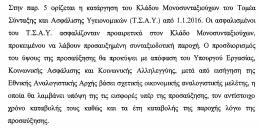 ΕΚΤΑΚΤΟ: Αποθεματικά ΤΣΑΥ, ΕΟΠΥΥ: Καταιγιστικές εξελίξεις φέρνει το προς ψήφιση ασφαλιστικό νομοσχέδιο - Φωτογραφία 2