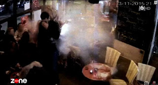 Ανατριχιαστικό βίντεο: Η στιγμή που ο Brahim Abdeslam ανατινάζεται στο τρομοκρατικό χτύπημα στο Παρίσι [video] - Φωτογραφία 1