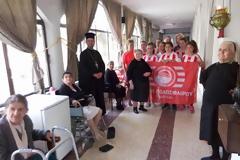 Επίσκεψη Σχολής Ποδοσφαίρου Καρδίτσας στο Γηροκομείο