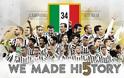 Η Γιουβέντους του calciopoli και της Serie B γράφει πάλι ιστορία