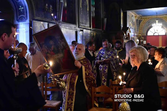Η Ακολουθία του Μυστικού Δείπνου στον Ιερό Ναό Αγιας Τριάδος στην Πρόνοια Ναυπλίου - Φωτογραφία 3