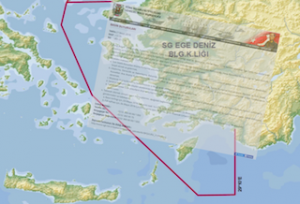 “Τρικυμμία” στο Αιγαίο με την Τουρκία να θεωρεί ήδη “δικό” της το μισό! Χάρτης πρόκληση - Φωτογραφία 1