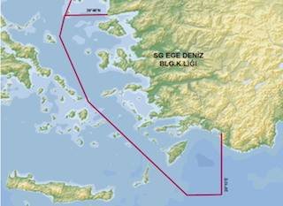 “Τρικυμμία” στο Αιγαίο με την Τουρκία να θεωρεί ήδη “δικό” της το μισό! Χάρτης πρόκληση - Φωτογραφία 3