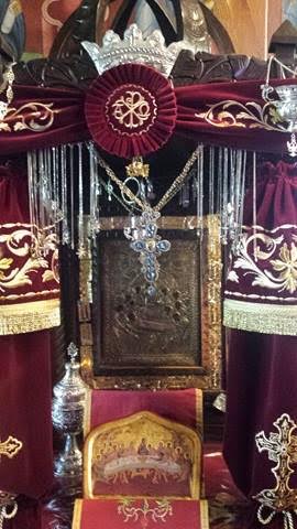 Θεία Λειτουργία τοῦ Μεγάλου Βασιλείου στήν Ἱερά Μονή Μαλεβής Κυνουρίας - Φωτογραφία 2