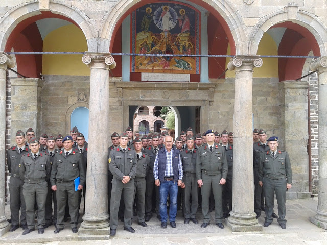 Προσκυνηματική επίσκεψη της Σχολής Μονίμων Υπαξιωματικών στο Άγιο Όρος (Φωτογραφικό Υλικό) - Φωτογραφία 3