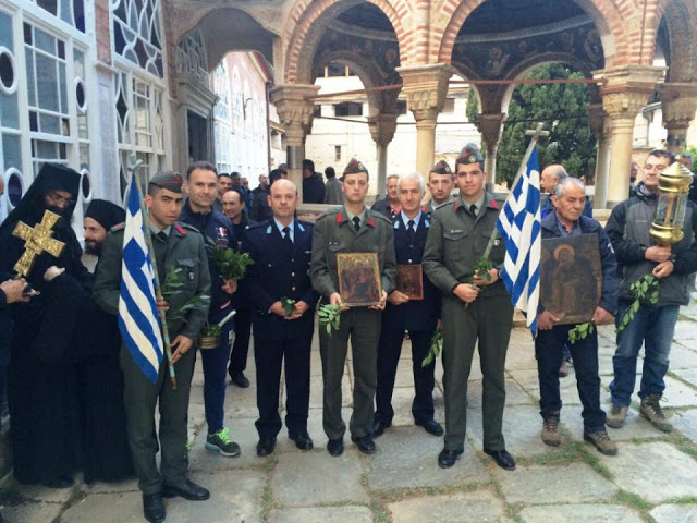 Προσκυνηματική επίσκεψη της Σχολής Μονίμων Υπαξιωματικών στο Άγιο Όρος (Φωτογραφικό Υλικό) - Φωτογραφία 9