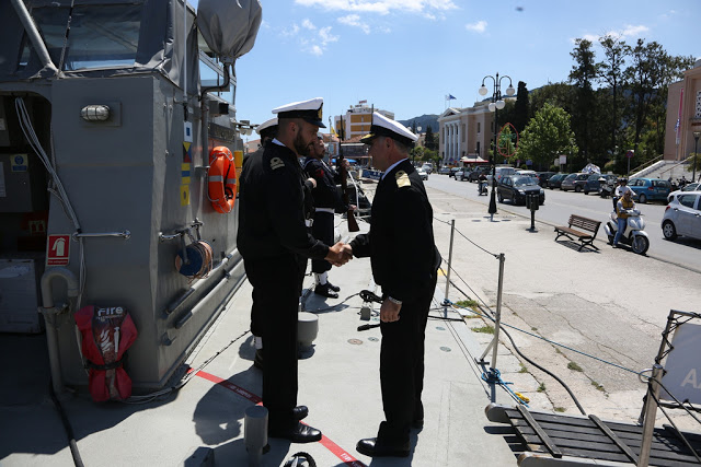 Επίσκεψη Αρχηγού ΓΕΝ στις νήσους Σαμοθράκη, Λέσβο, Χίο και σε Πολεμικά Πλοία - Φωτογραφία 6