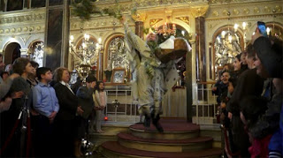 Η ξεχωριστή πρώτη Ανάσταση στην Ευαγγελίστρια Χίου [video] - Φωτογραφία 1