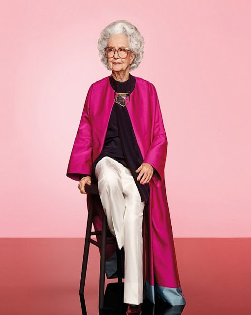 Γιατί το στυλ δεν έχει ηλικία: Είναι 100 ετών και φωτογραφήθηκε για περιοδικό μόδας! [photo] - Φωτογραφία 2