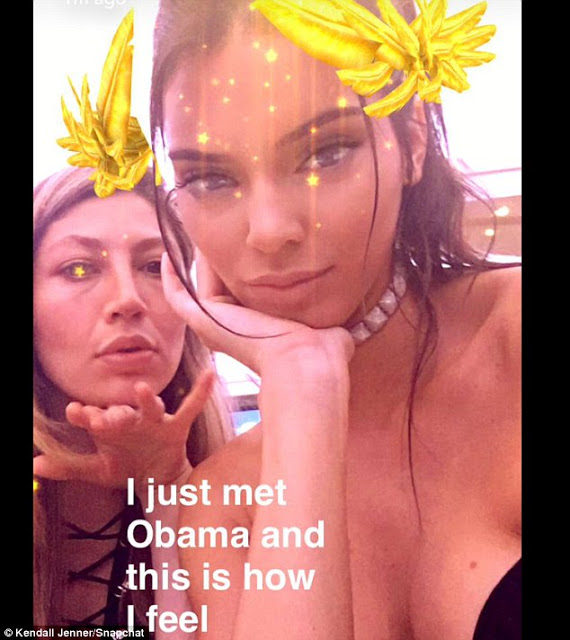 Όταν η Kendall Jenner συνάντησε... τον Ομπάμα! Τι της είπε; [photos] - Φωτογραφία 3