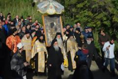 8360 - Φωτογραφίες από τον σημερινό εορτασμό της κατά θαυμαστόν τρόπον εύρεσης της θαυματουργού εικόνος της Παναγίας της Πορταϊτίσσης στην Ιεράν Μονήν των Ιβήρων Αγίου Όρους