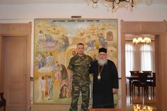 Επίσκεψη του Αντιστρατήγου Αλκιβιάδη Στεφανή στο Μητροπολίτη Νεαπόλεως και Σταυρουπόλεως