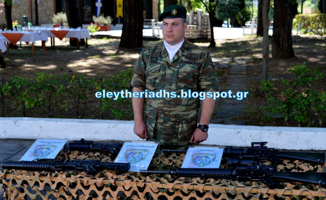 Τον προστάτη του Στρατού Ξηράς Άγιου Γεώργιο τίμησε η ΙΜΠ. Παρουσιάστηκε σύγχρονος οπλισμός των Ειδικών Δυνάμεων. Video και φωτογραφίες - Φωτογραφία 18