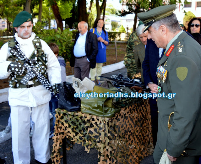 Τον προστάτη του Στρατού Ξηράς Άγιου Γεώργιο τίμησε η ΙΜΠ. Παρουσιάστηκε σύγχρονος οπλισμός των Ειδικών Δυνάμεων. Video και φωτογραφίες - Φωτογραφία 41