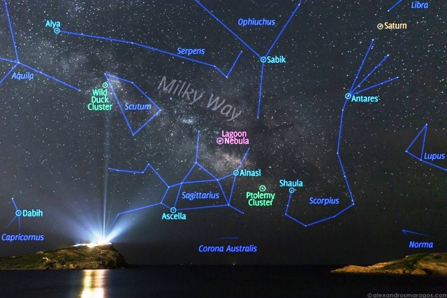 Η εκπληκτική φωτογραφία της NASA που ο ναός του Σουνίου «φωτίζει» τον Γαλαξία! - Φωτογραφία 2