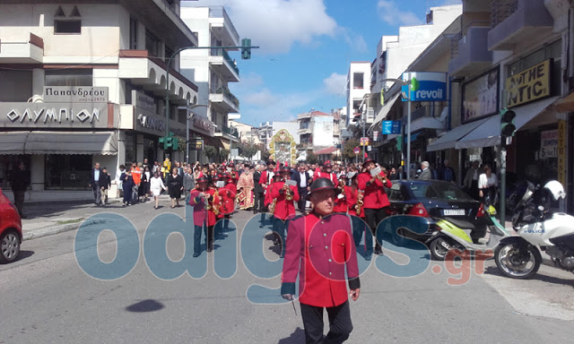 Πύργος: Με λαμπρότητα έγινε η Λιτανεία της Θαυματουργής Εικόνας της Παναγίας - Φωτογραφία 4