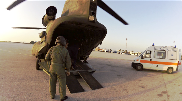 Αεροδιακομιδή Ασθενή με Ε/Π της Αεροπορίας Στρατού - Φωτογραφία 1