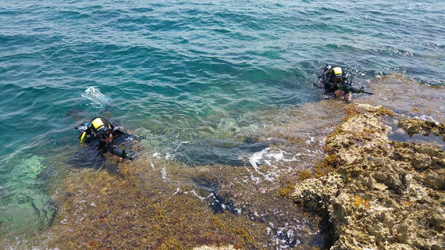 Άσκηση Καταδύσεως και αμφίβια εκπαίδευση Μονάδας Εφέδρων Καταδρομών Μ.Ε.Κ. - Φωτογραφία 9