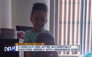 Σοκ στις ΗΠΑ: 5χρονο κορίτσι αυτοπυροβολήθηκε με το όπλο της γιαγιάς της - Φωτογραφία 1