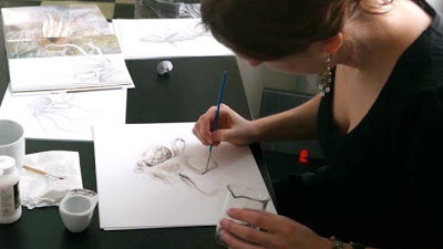 Ζωγραφισμένο χταπόδι με το 95 εκ. ετών μελάνι του! [photos] - Φωτογραφία 3