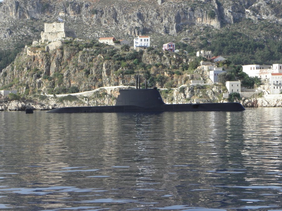Το υποβρύχιο «Ματρώζος» επισκέφθηκε το Καστελόριζο και έκλεψε τις εντυπώσεις - Φωτογραφία 4