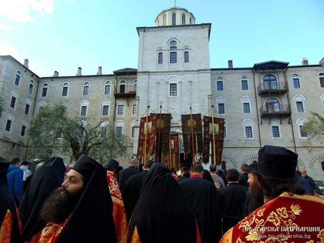 8405 - Φωτογραφίες από την Πανήγυρη του Αγίου Γεωργίου στην Ιερά Μονή Ζωγράφου Αγίου Όρους - Φωτογραφία 49