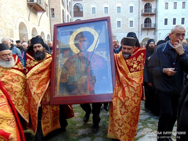 8405 - Φωτογραφίες από την Πανήγυρη του Αγίου Γεωργίου στην Ιερά Μονή Ζωγράφου Αγίου Όρους - Φωτογραφία 52