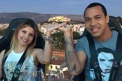 ΑΠΟΛΑΥΣΕ ΤΟ ΔΕΙΠΝΟ ΤΟΥ ΣΤΟΝ... ΟΥΡΑΝΟ ΜΕ ΚΑΛΗ ΠΑΡΕΑ Ο ΠΑΡΝΤΟ! (PHOTOS)