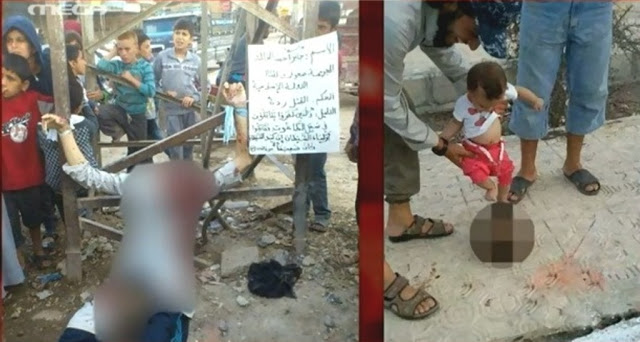 Σοκαριστικές εικόνες που μας κρύβουν: Οι Τζιχαντιστές σκοτώνουν και βασανίζουν παιδιά [photos] - Φωτογραφία 2