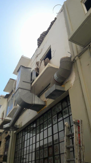 Κρήτη: Οι πρώτες εικόνες από το εργατικό ατύχημα που σόκαρε το πρωί το Ηράκλειο [photos] - Φωτογραφία 2