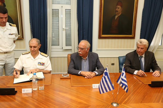 Υπογραφή συμφωνίας συνεργασίας μεταξύ Πολεμικού Ναυτικού και ΔΕΗ - Φωτογραφία 1