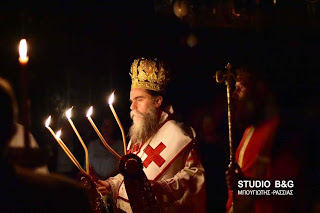 Ναύπλιο: Αγρυπνία προς τιμήν της Παναγίας της Παντανάσσης - Φωτογραφία 1