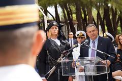 Χαιρετισμός ΥΕΘΑ Πάνου Καμμένου στην τελετή υποδοχής της εικόνας της Παναγίας Σουμελά στο ΥΠΕΘΑ με τιμές αρχηγού κράτους