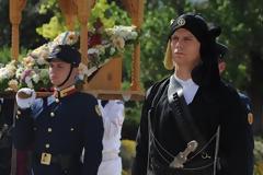 Χαιρετισμός ΥΕΘΑ Πάνου Καμμένου στην τελετή υποδοχής της εικόνας της Παναγίας Σουμελά στο ΥΠΕΘΑ με τιμές αρχηγού κράτους