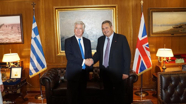 Δηλώσεις ΥΕΘΑ Πάνου Καμμένου μετά τη συνάντησή του με τον Υπουργό Άμυνας της Μ. Βρετανίας Michael Fallon - Φωτογραφία 5