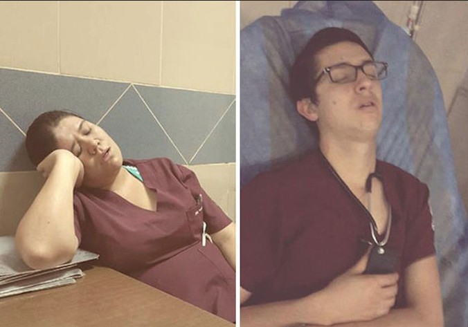 Φωτογράφισαν μία γιατρό να κοιμάται στη βάρδιά της. Δεν περίμεναν όμως ΑΥΤΟ που θα ακολουθούσε! - Φωτογραφία 9