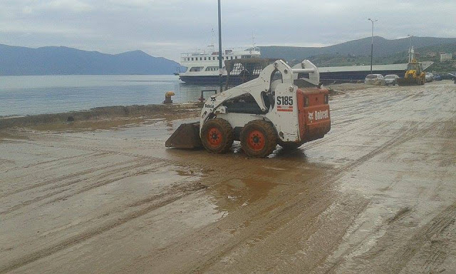 Φθιώτιδα: «Κατακλυσμός» στη Γλύφα - Μέχρι τη θάλασσα έφτασαν οι λάσπες! - Φωτογραφία 2