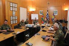 Επίσκεψη Α/ΓΕΣ στην έδρα του Γ΄ ΣΣ/NRDC-GR
