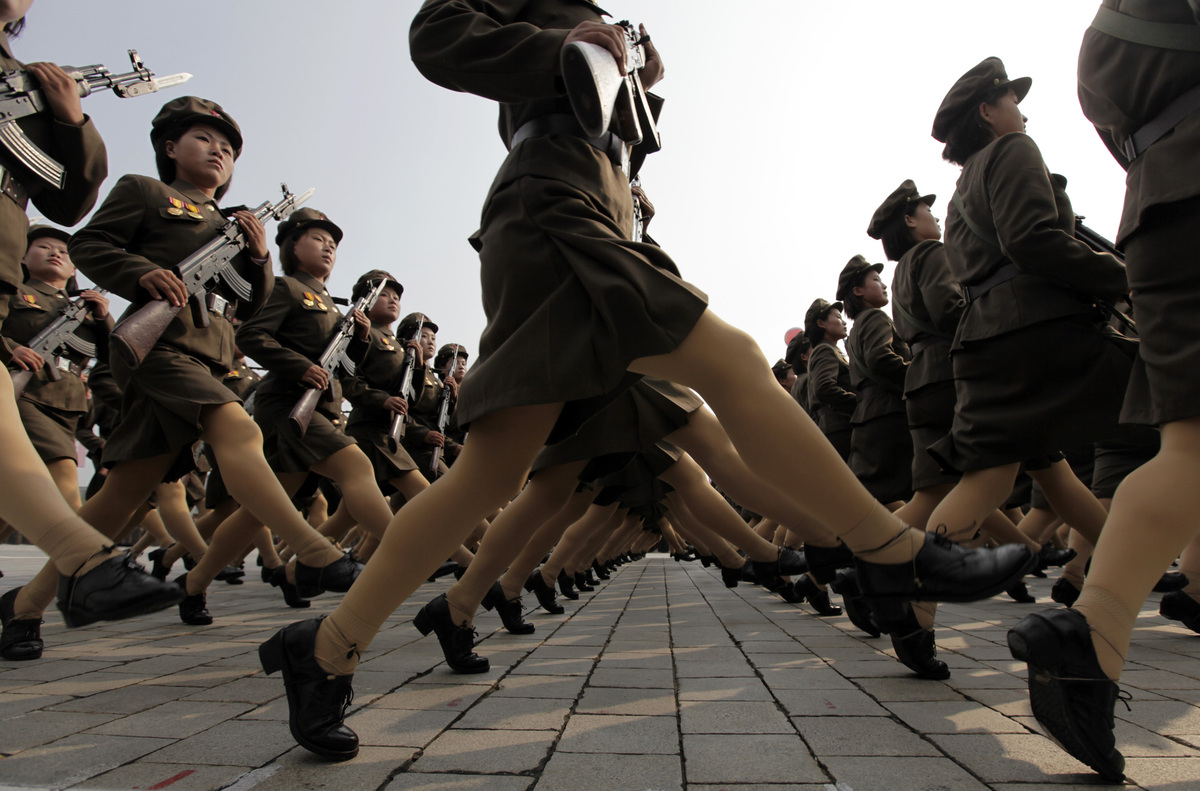 Πως είναι η ζωή στο στρατό της Βόρειας Κορέας; 25 φωτογραφίες, σπάνιες αλλά και «στημένες» δίνουν την απάντηση - Φωτογραφία 24