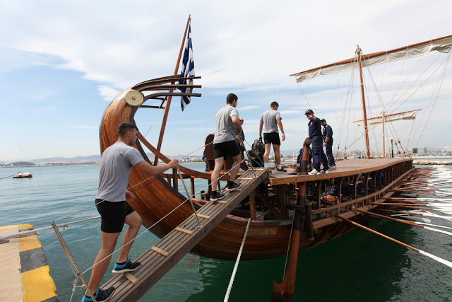 Φωτογραφίες από τον Πλου της Τριήρους ΟΛΥΜΠΙΑΣ με Πλήρωμα Μαθητές Στρατιωτικών Σχολών - Φωτογραφία 4