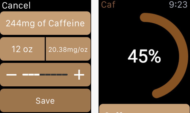 Caf: Προστατέψετε την υγεία σας από τους καφέδες  iPhone/AppleWatch - Φωτογραφία 5