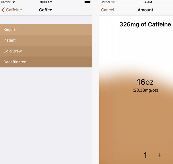 Caf: Προστατέψετε την υγεία σας από τους καφέδες  iPhone/AppleWatch - Φωτογραφία 6