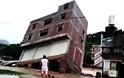 Ορμητικός χείμαρρος παρέσυρε κτίριο έπειτα από σφοδρές βροχοπτώσεις (ΒΙΝΤΕΟ)