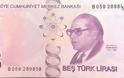 Τι δεν πάει καλά με το τούρκικο χαρτονόμισμα των 5 λιρών;