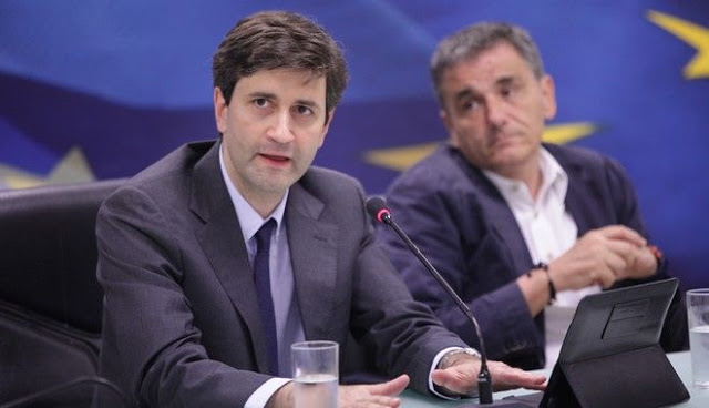 Συνέντευξη Τύπου Τσακαλώτου, Χουλιαράκη, Γεροβασίλη για τα αποτελέσματα του Eurogroup. LIVE εικόνα - Φωτογραφία 1
