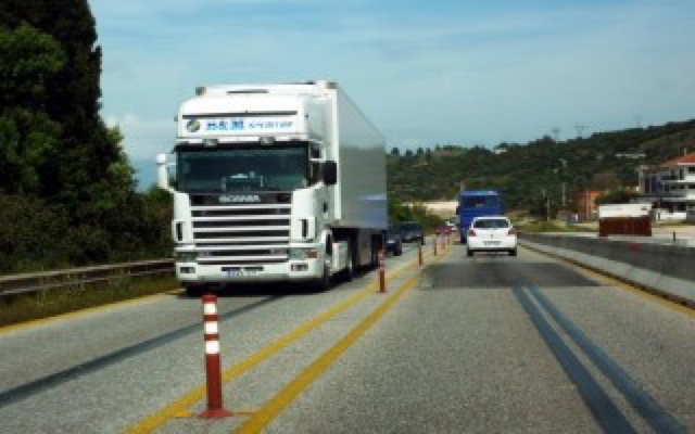 Δόθηκε στην κυκλοφορία η εθνική οδός Θεσσαλονίκη-Σερρών - Φωτογραφία 1