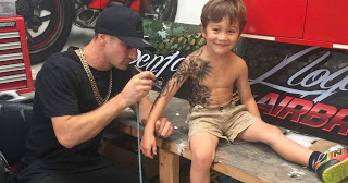 Καλλιτέχνης κάνει απίθανα τατουάζ σε άρρωστα παιδιά! [video] - Φωτογραφία 1
