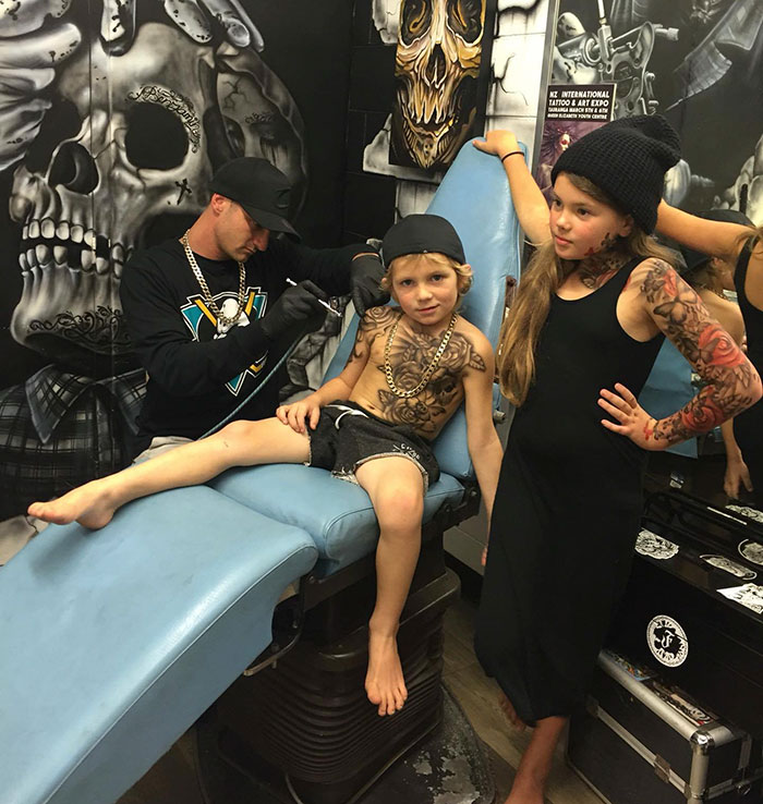 Καλλιτέχνης κάνει απίθανα τατουάζ σε άρρωστα παιδιά! [video] - Φωτογραφία 10
